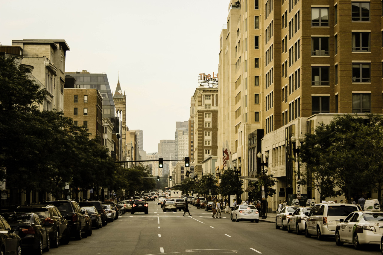 harvard bridge & back bay, boston