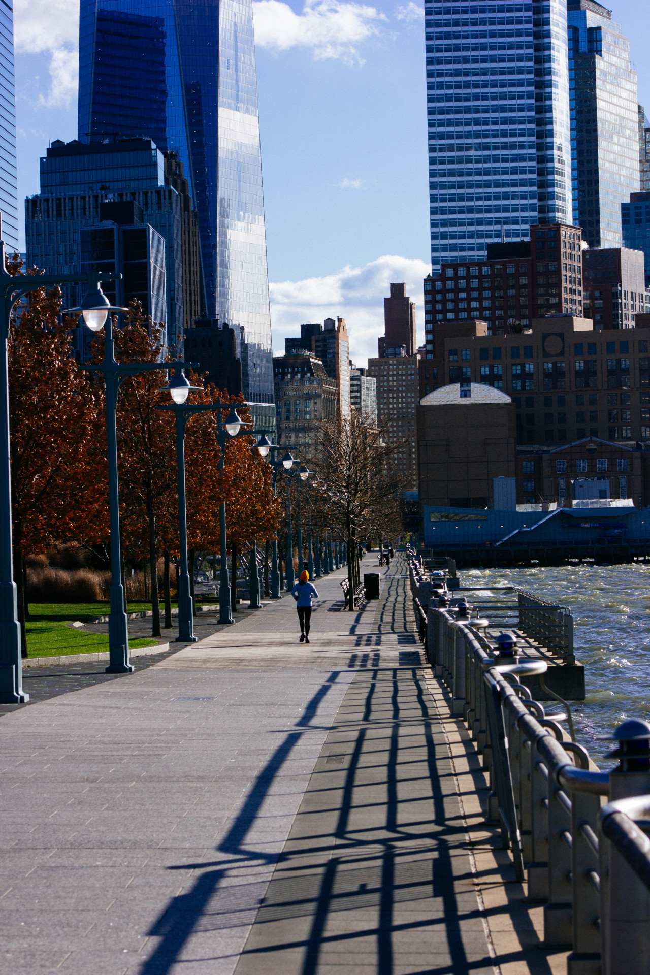 hudson river greenway, new york city