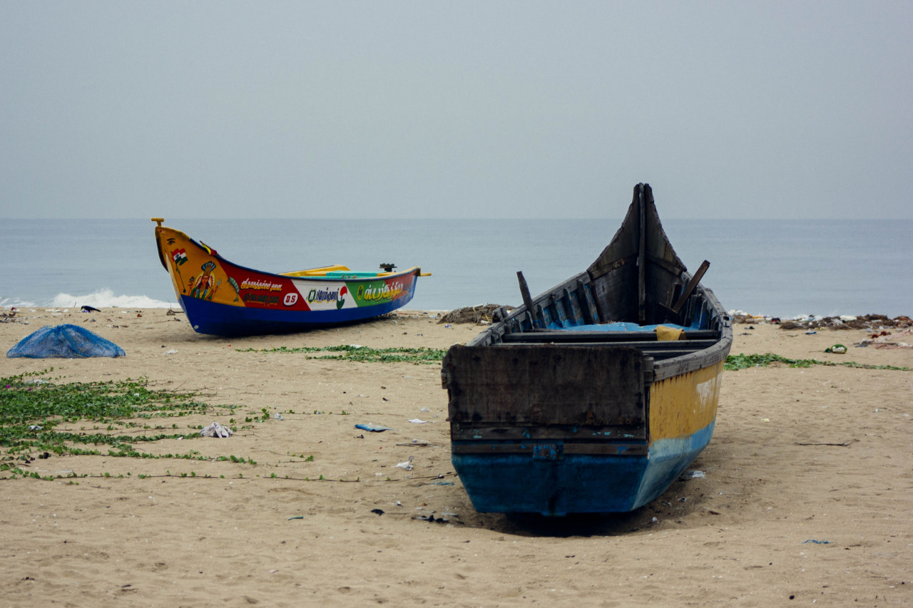 besant nagar beach, chennai, tamilnadu